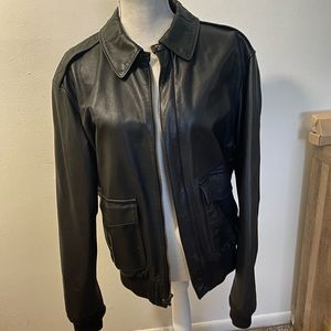 Leather jacket